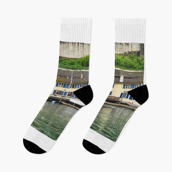 Item preview, Lindenhof riverside,Limmet river,old town Zurich, Switzerland designed and sold by goceris.