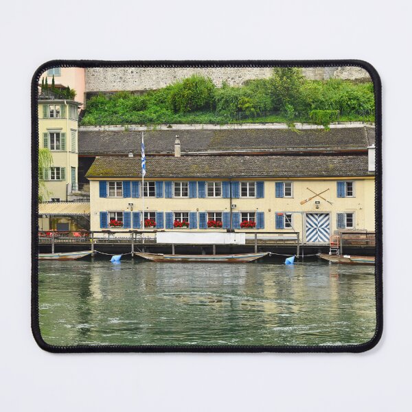 Item preview, Lindenhof riverside,Limmet river,old town Zurich, Switzerland designed and sold by goceris.