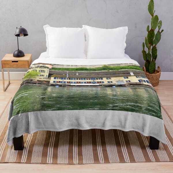 Item preview, Lindenhof riverside,Limmet river,old town Zurich, Switzerland designed and sold by goceris.