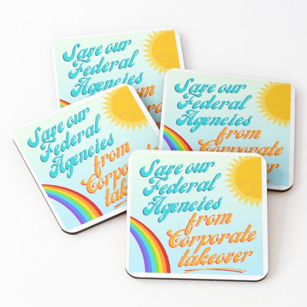 Item preview, Save Our Federal Agencies from Corporate Takeover :) designed and sold by Creative Liberty Designs.