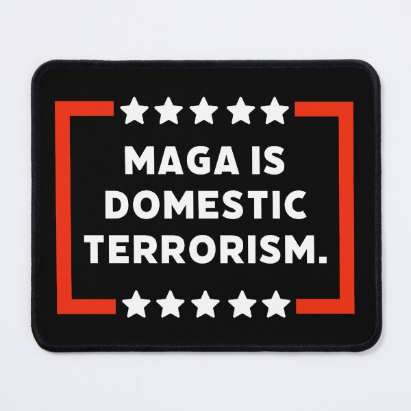 Item preview, MAGA is domestic terrorism  designed and sold by Rachel the Artist .