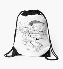 Gladiat-grr Drawstring Bag