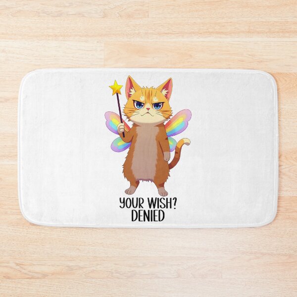 Item preview, Grumpy Cat Fairy Your Wish Denied Funny Sarcastic designed and sold by PEC-Studio.