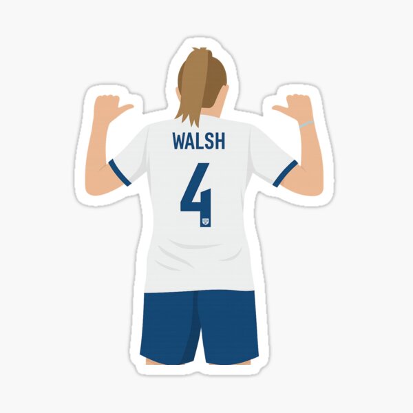 Artikel-Vorschau von Keira Walsh | Minimalistische England-Fußballkunst, designt und verkauft von Final Whistle Art.