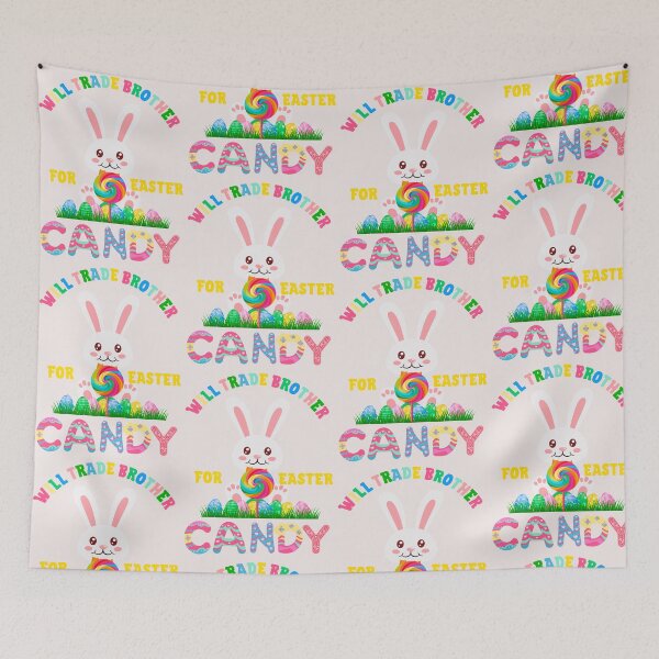Item preview, Funny Easter I will trade brother for candy 2025 designed and sold by erozzz.
