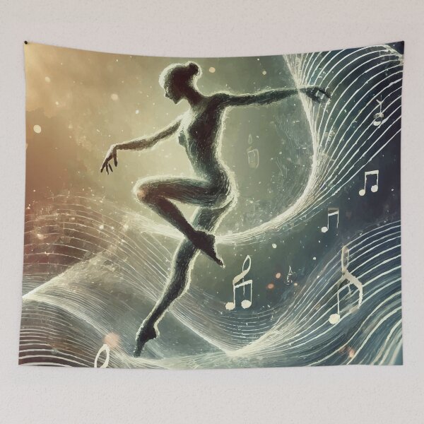 Item preview, Melody in Motion – Dance of the Soul designed and sold by AbstractAnom.
