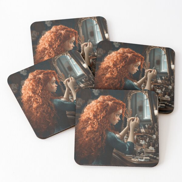 Artikelvorschau, Prinzessin Merida an ihrem Schminktisch entworfen und verkauft von Jaspersdigitalart.