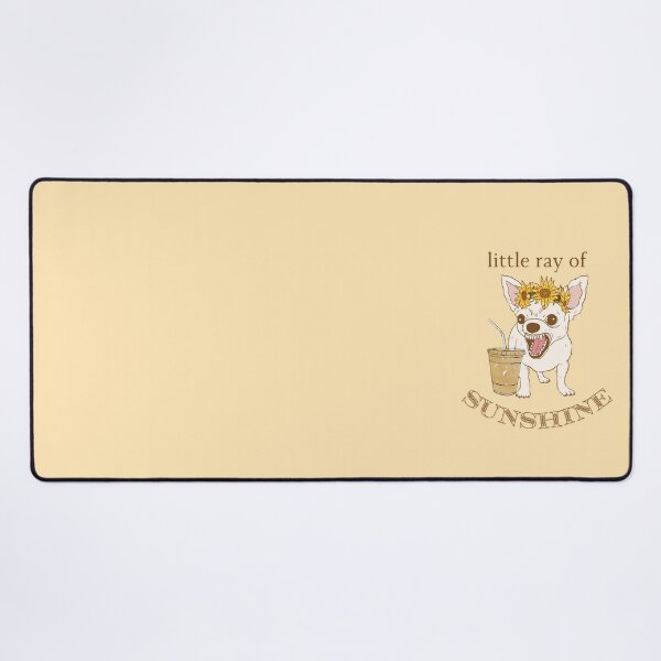 Item preview, Little Ray of Sunshine Sassy Chihuahua and Iced Coffee designed and sold by SugarBearShop.
