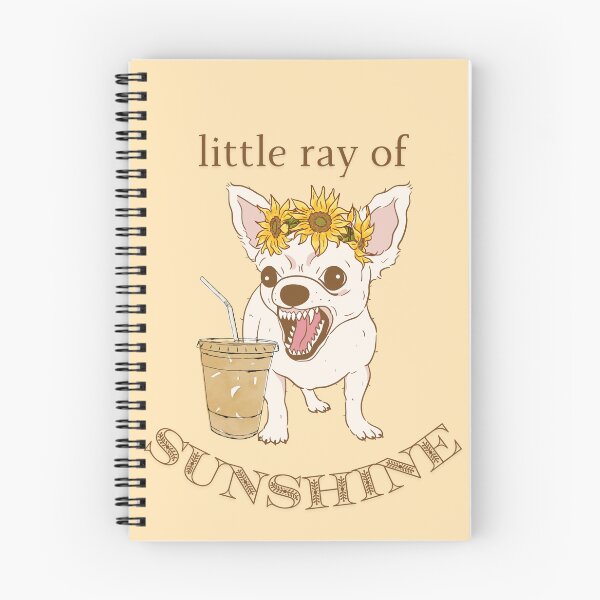 Item preview, Little Ray of Sunshine Sassy Chihuahua and Iced Coffee designed and sold by SugarBearShop.