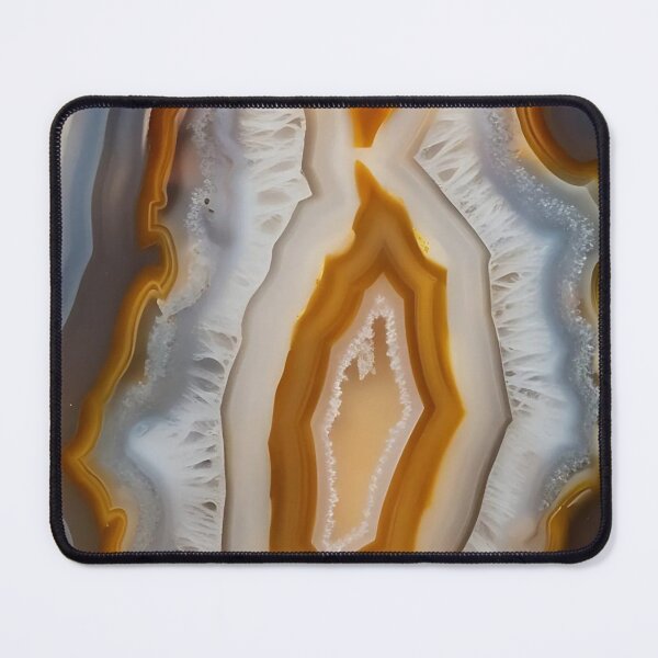 Item preview, Layered Agate-Inspired Stone Texture Art designed and sold by SurfaceCraft Studio.