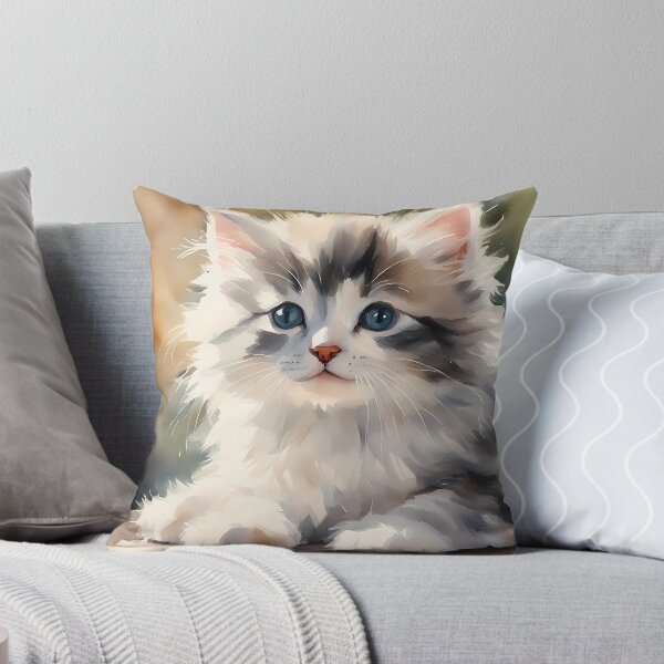 Item preview, Cute Fluffy Kitten designed and sold by BookCovered.