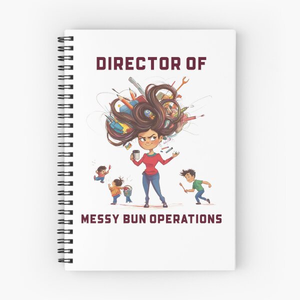 Item preview, Director of Messy Bun Operations designed and sold by GK Threads.