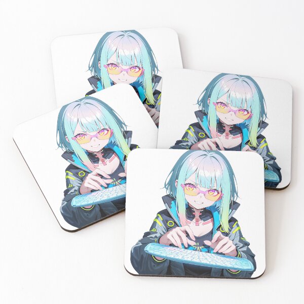 Item preview, Cyberpunk Hacker Girl – Neon Tech Aesthetic designed and sold by LunattaStore.
