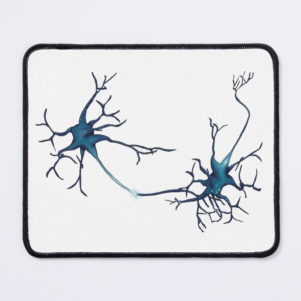 Item preview, Synapse Between Neurons, Neuroscience Gift designed and sold by mermaidronnie.