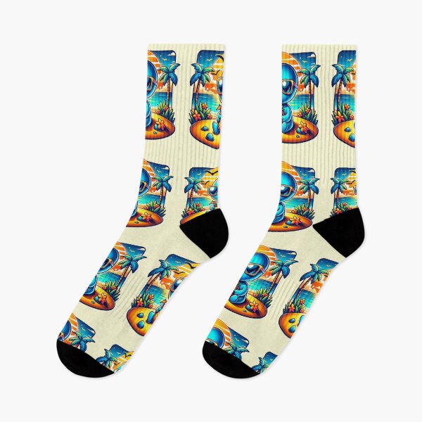 Item preview, Blue Alien Beach  designed and sold by StephanieBrock.