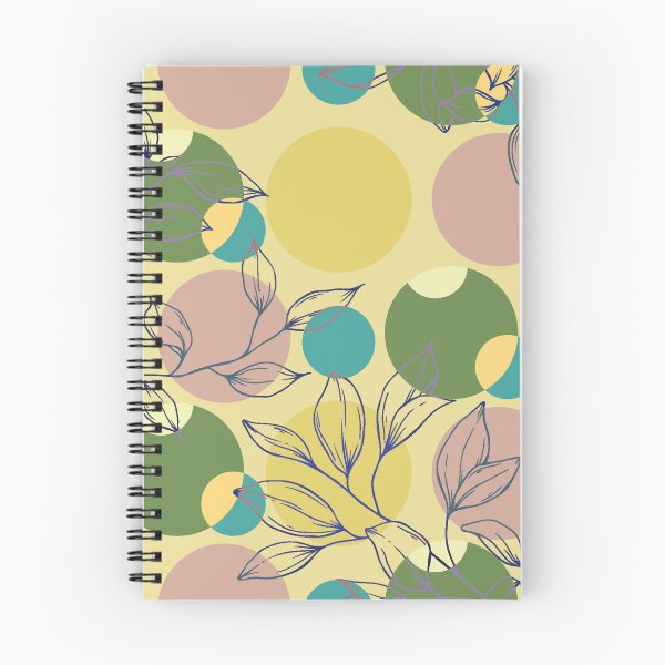 Item preview, Yellow Bubbles - Pattern of colorful circles and floral elements - Yellow designed and sold by EMJAYHeiss.