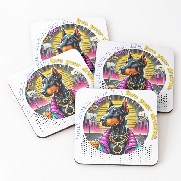 Item preview, Doberman Hustle: Live Your Dream designed and sold by RoyalKnightMMA.