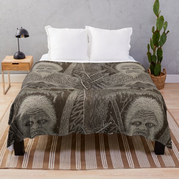 Item preview, “Campsite Confrontation” Sasquatch Bigfoot designed and sold by SasquatchShop.