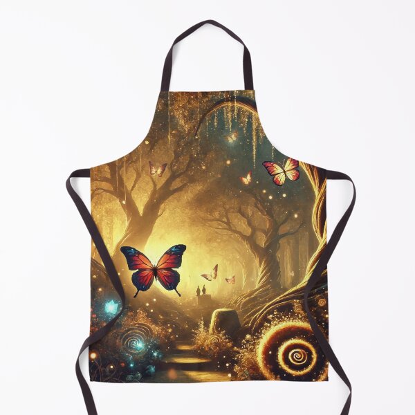 Item preview, The Lumina Grove – Flight of the Crystalwing Butterflies designed and sold by AbstractAnom.