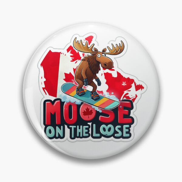 Item preview, Funny Canada Moose On The Loose designed and sold by francous03.