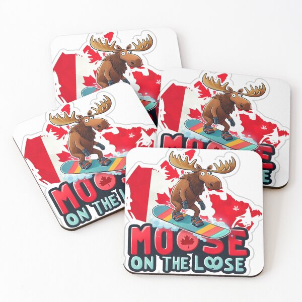Item preview, Funny Canada Moose On The Loose designed and sold by francous03.