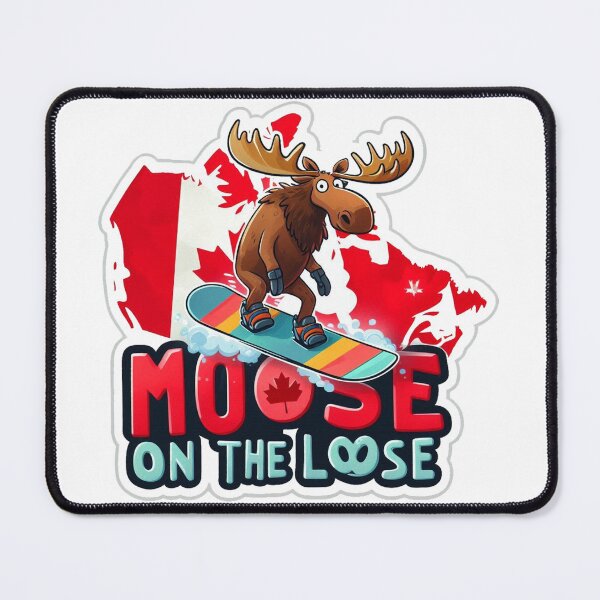 Item preview, Funny Canada Moose On The Loose designed and sold by francous03.