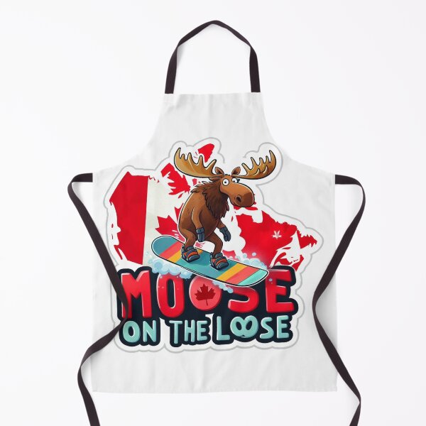 Item preview, Funny Canada Moose On The Loose designed and sold by francous03.