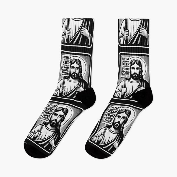 Item preview, 1 John 5:21 Keep Yourselves From Idols designed and sold by plushism.