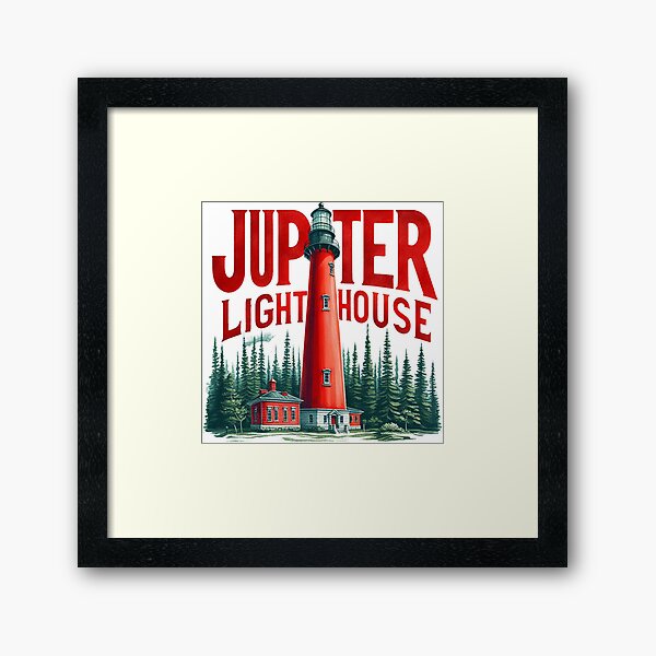 Item preview, Jupiter Lighthouse, Florida Museum Jupiter Lighthouse designed and sold by francous03.