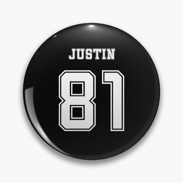 Item preview, Justin, 81 Jersey (White) designed and sold by fanartmerch.