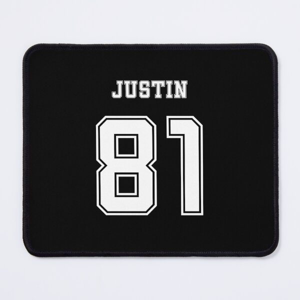 Item preview, Justin, 81 Jersey (White) designed and sold by fanartmerch.