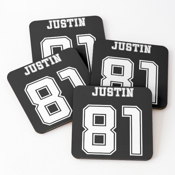 Item preview, Justin, 81 Jersey (White) designed and sold by fanartmerch.