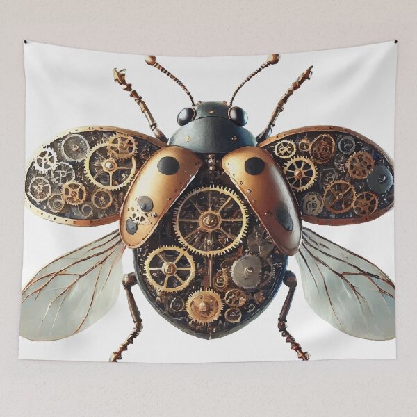Item preview, Clockwork Ladybug designed and sold by AbstractAnom.