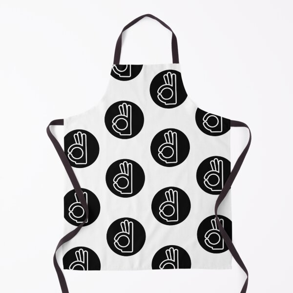 Item preview, Okay sign hand gesture in black and white designed and sold by Jdawnink.