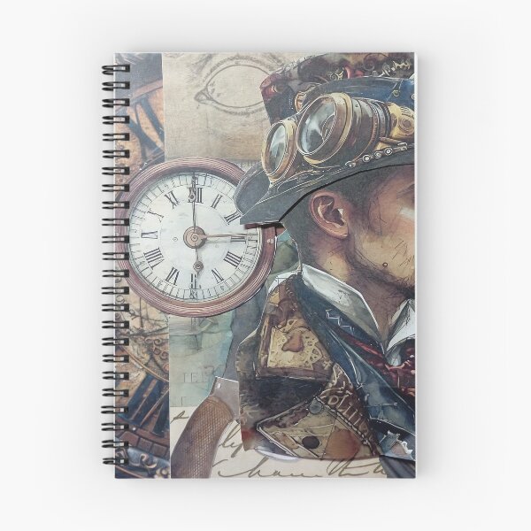Item preview, Steampunk Gentleman Explorer and clock designed and sold by Koh..