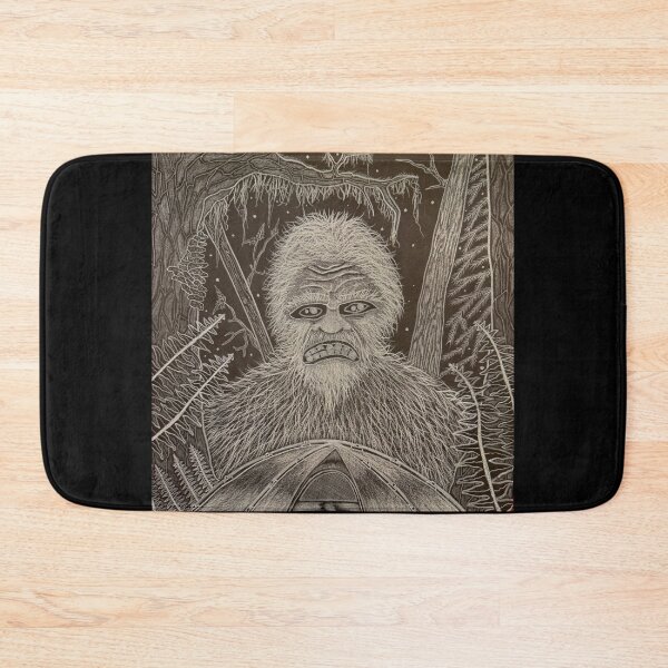 Item preview, “Campsite Confrontation” Sasquatch Bigfoot designed and sold by SasquatchShop.