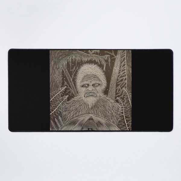 Item preview, “Campsite Confrontation” Sasquatch Bigfoot designed and sold by SasquatchShop.