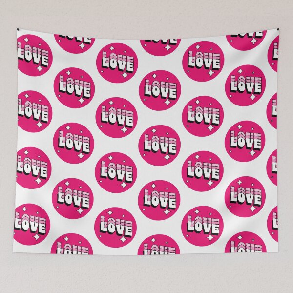 Item preview, Love typography retro design designed and sold by Jdawnink.