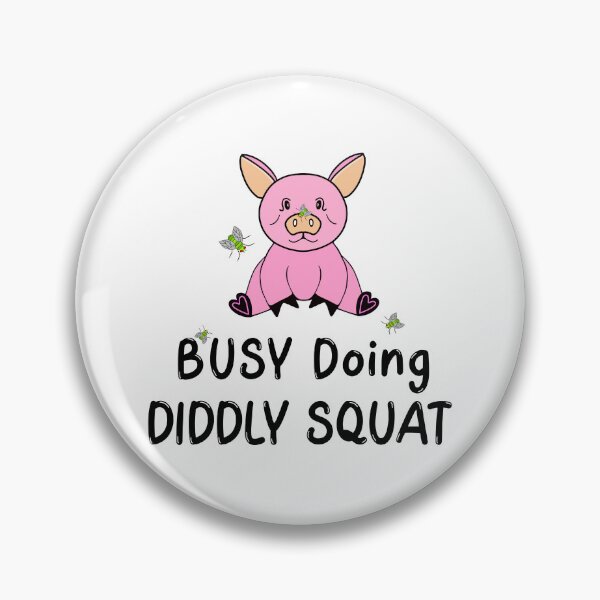 Item preview, Diddly Squat Pig designed and sold by Sartoris Art.