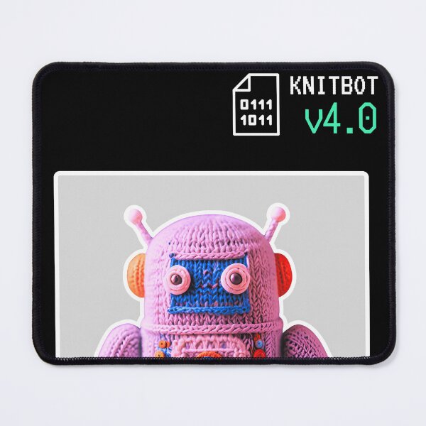 Item preview, Knit-Bot v4.0 designed and sold by FlipStitch Tees.