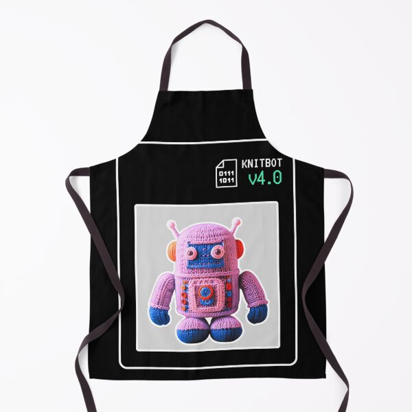 Item preview, Knit-Bot v4.0 designed and sold by FlipStitch Tees.
