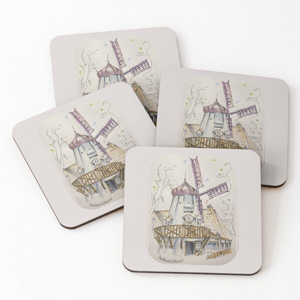 Item preview, Solvang, Windmill designed and sold by Julia's Print Studio .