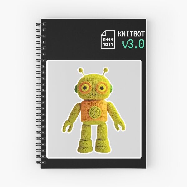 Item preview, Knit-Bot v3.0 designed and sold by FlipStitch Tees.