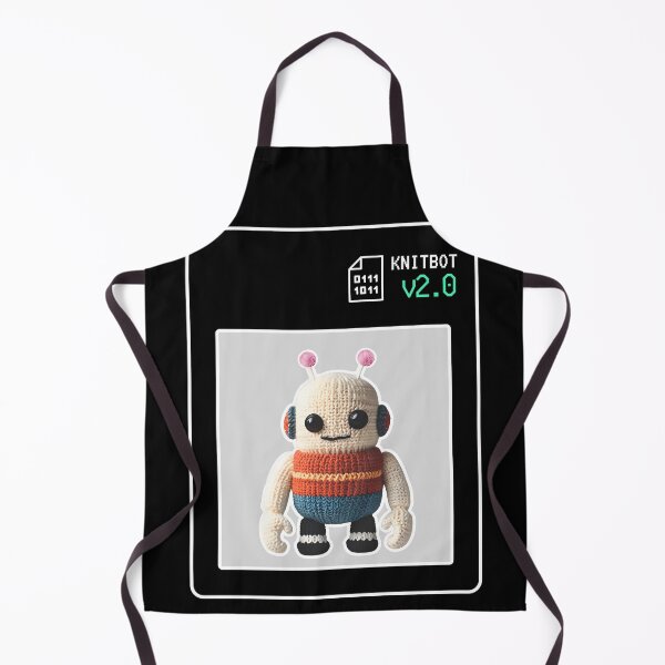 Item preview, Knit-Bot v2.0 designed and sold by FlipStitch Tees.