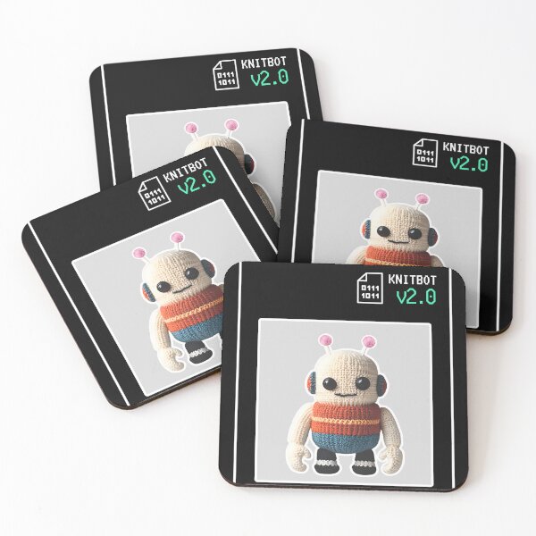 Item preview, Knit-Bot v2.0 designed and sold by FlipStitch Tees.