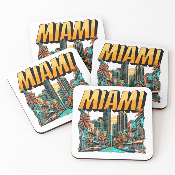 Artikelvorschau, Miami entworfen und verkauft von JonysCreativeDesigns.