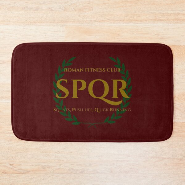 Item preview, Funny Gym Roman Fitness Club SPQR designed and sold by Toga & Tonic.