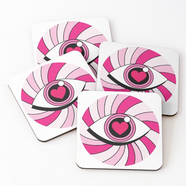 Item preview, Eyes of Love typography retro design designed and sold by Jdawnink.
