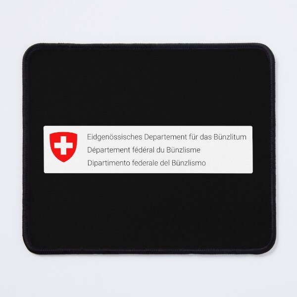 Item preview, Swiss Federal Department of Bünzli Affairs designed and sold by PuzzlingStuff.