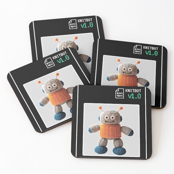 Item preview, Knit-Bot v1.0 designed and sold by FlipStitch Tees.
